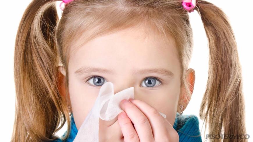Como o piso aquecido ajuda a evitar alergias e sinusites? 