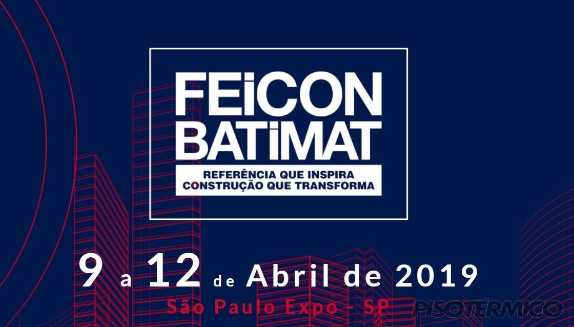 Piso Térmico presente na Feicon 2019