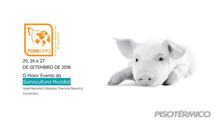 Piso Térmico Suínos marcará presença no PorkExpo 2018